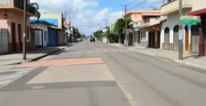 recomposição de calçamento