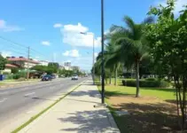 infraestrutura de calçada do Parque das Timbaúbas