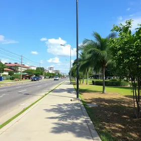 infraestrutura de calçada do Parque das Timbaúbas